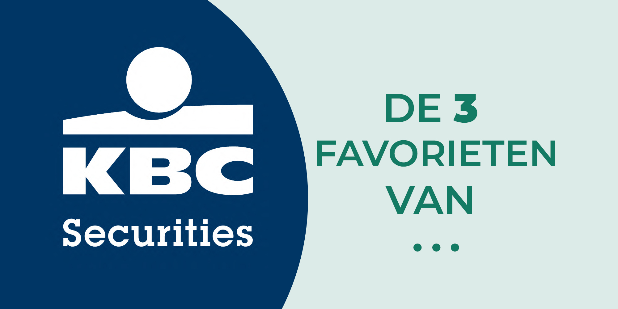 3 favorieten KBC