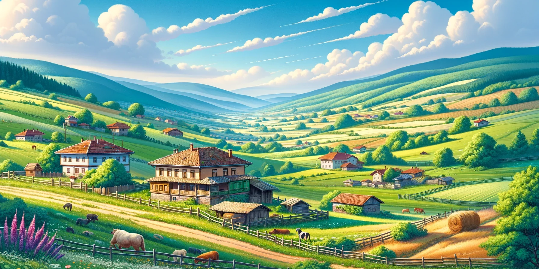 Bulgarije platteland